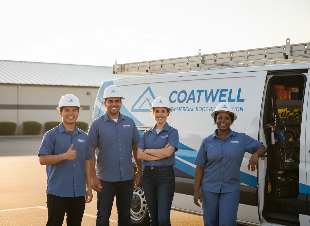 Commercial roof coating company in Tangier, VA